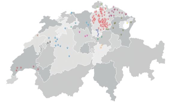 Standorte Werbeanhänger